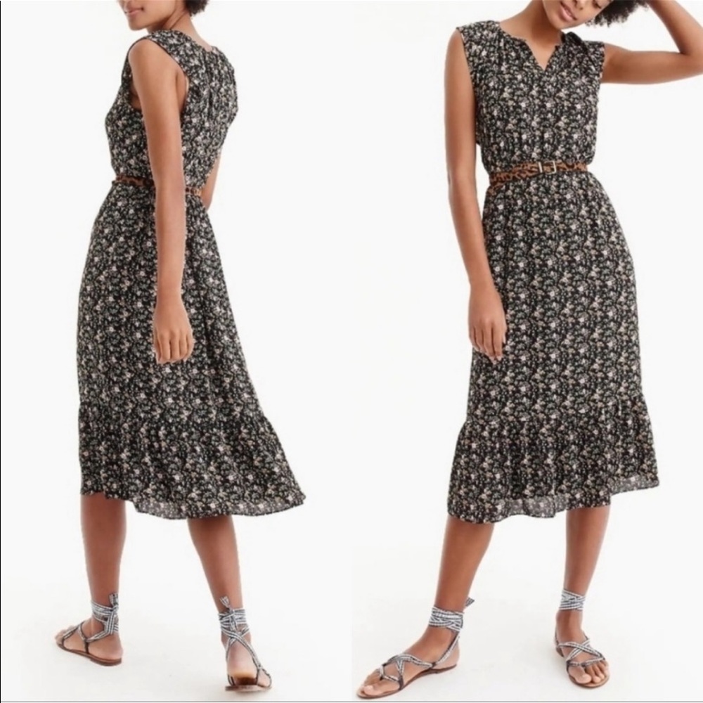 Floral midi dress
